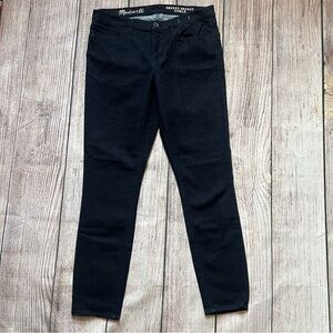 Madewell Skinny Skinny Ankle Jeans Womens Size 31 Stretch MidRise Dark Wash Pant